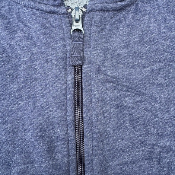 Cat & Jack Blue Zip-Up Hoodie Sweatshirt Size 8 Girl, NWT - Picture 2 of 4